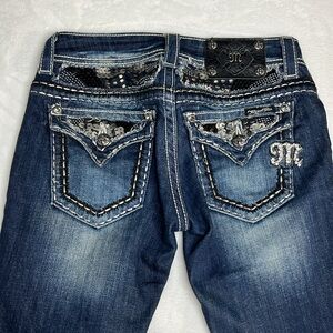 Mss Me Jeans Straight Leg Size 26